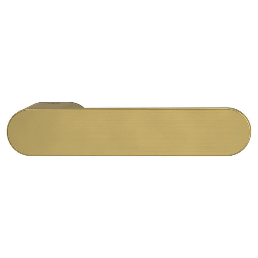 Flacher Drücker in Gold matt