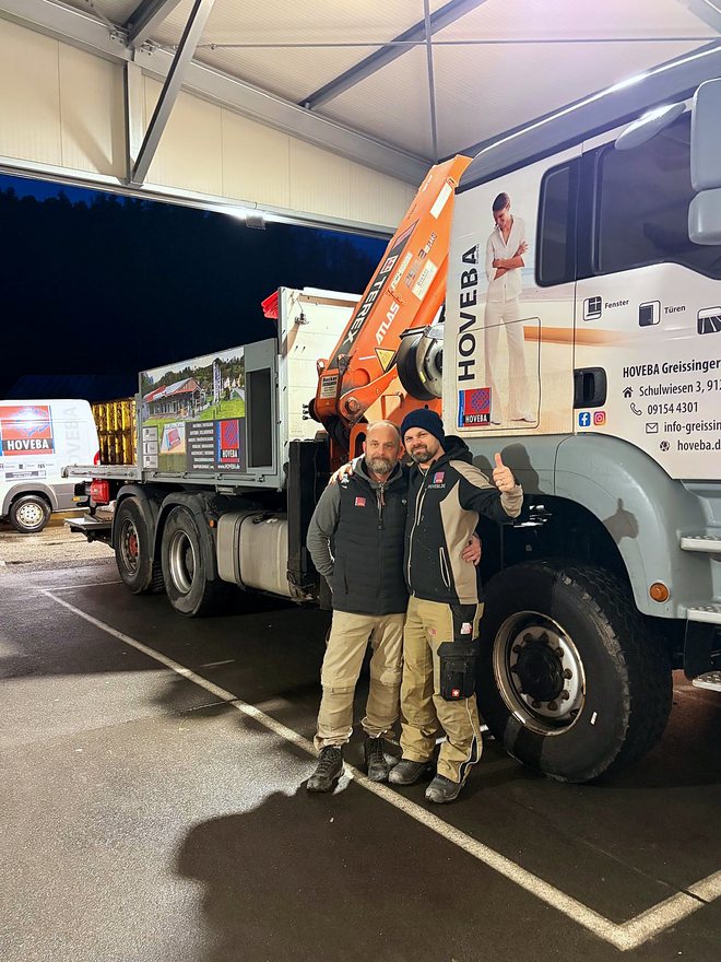 Das HOVEBA-Team bei der Arbeit